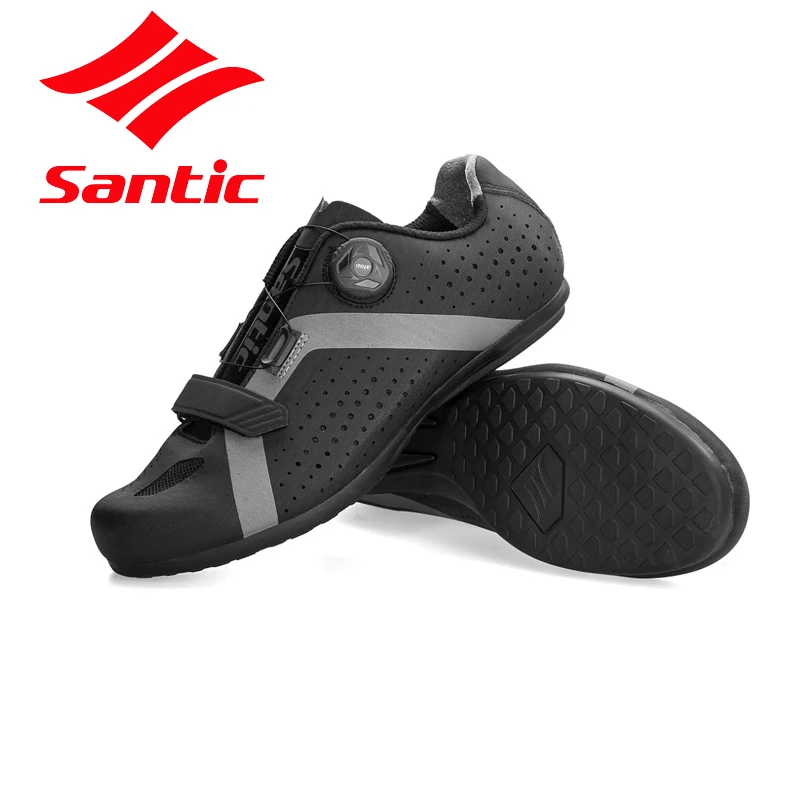 Santic MTB обувь для шоссейного велосипеда Pro велоспорта резиновая нескользящая