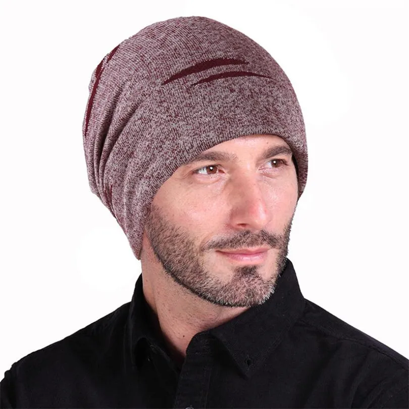 M212 Jujube Red NDUCJSI шапка Мужская Skullies Хип-хоп шапочки весенние головные уборы для мужчин и женщин капот модная маска теплая Балаклава мужская шапка бини Повседневная шапка - Цвет: M212 Jujube Red