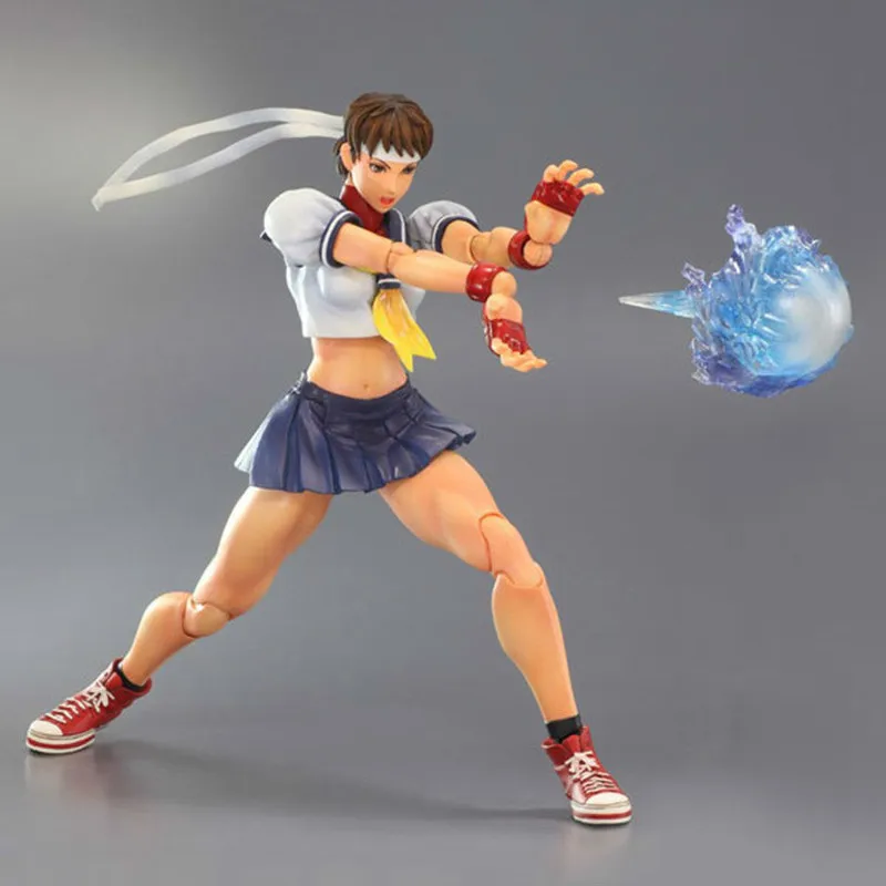 

Anime Model Playarts Change Fighter 4sakura PVC Action Figure Collection Model Children's Toy Gift