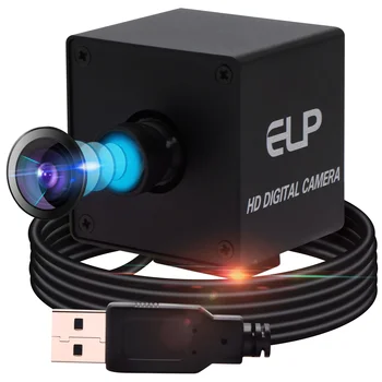 

Wide Angle 4K USB Camera180degree fisheye lens High frame rate 30fps Mini USB Webcam Camera for PC Computer Laptop