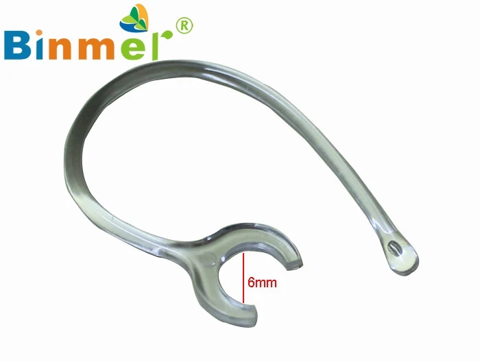 Beautiful Gift New 6pc Ear Hook Loop Clip Replacement Bluetooth Repair Parts One size fits most 6mm Jul22