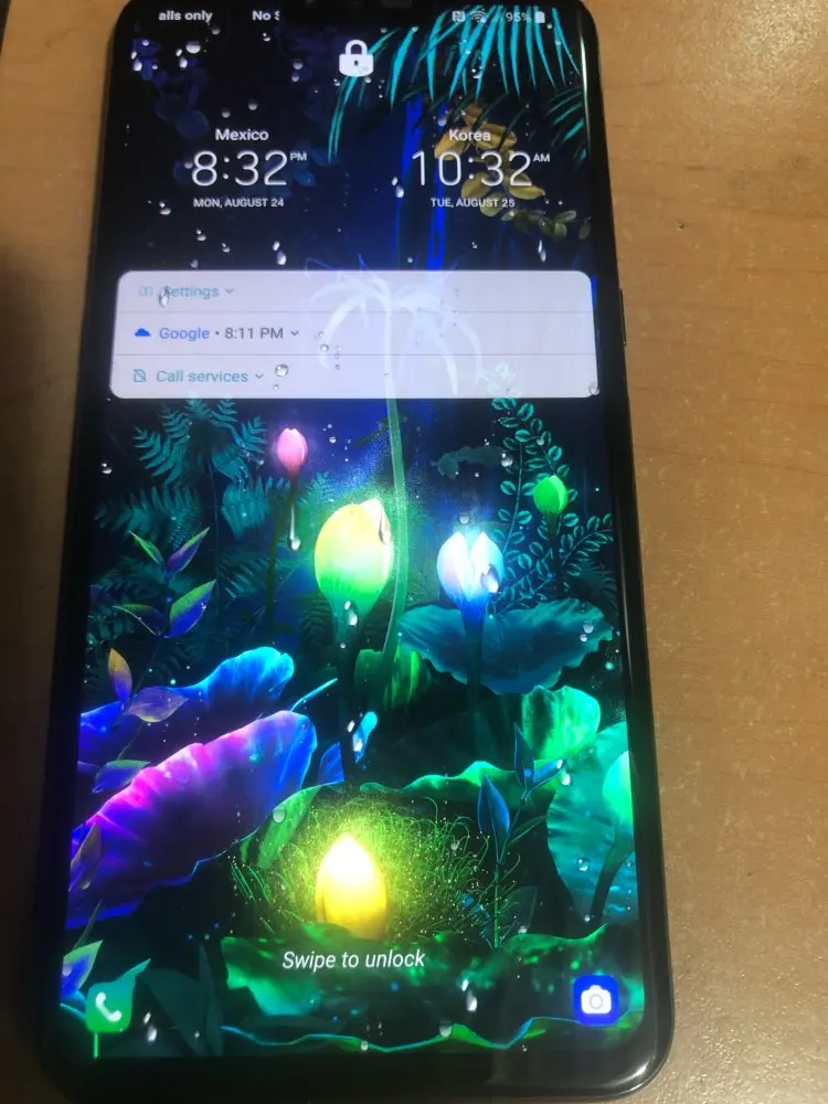 V500N Original LG V50 ThinQ 6.4Inches 6GB RAM