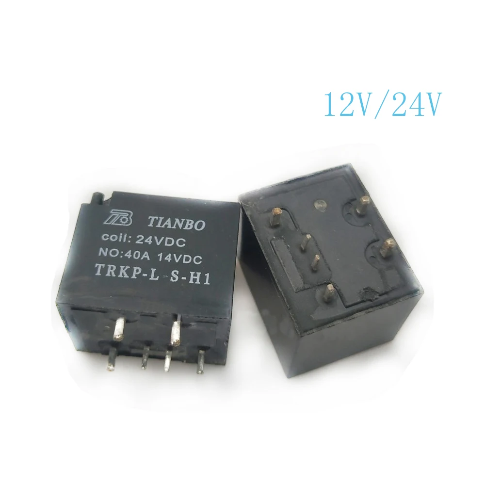 

2PCS/lot 100%New Relay TRKP-L-S-H1 12VDC TRKP-L-S-H1 24VDC TRKP L S H1 12VDC TRKP L S H1 24VDC 40A 6PIN 12VDC 24VDC