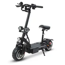 GUNAI Electric Scooter 60V26Ah Front and rear shock absorption 11 inch double drive Marquee with Key switch 40A+40A controller
