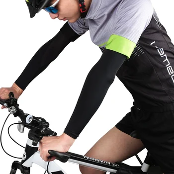 

Cycling Ice Silk Sunscreen Sleeves Thin Breathable Outdoor Sports Arm Guards Quick Dry UV Protection Arm Sleeves Armguards