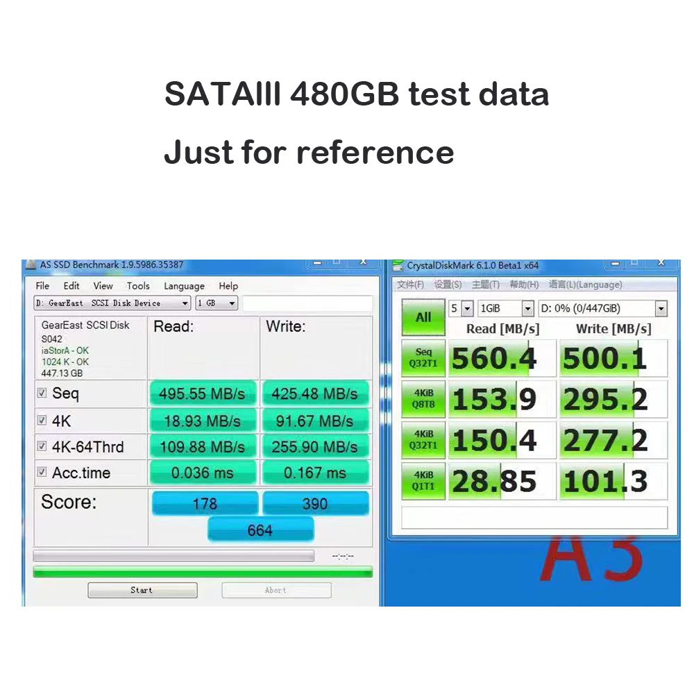 sata3 hd ssd disco rígido 1 tb