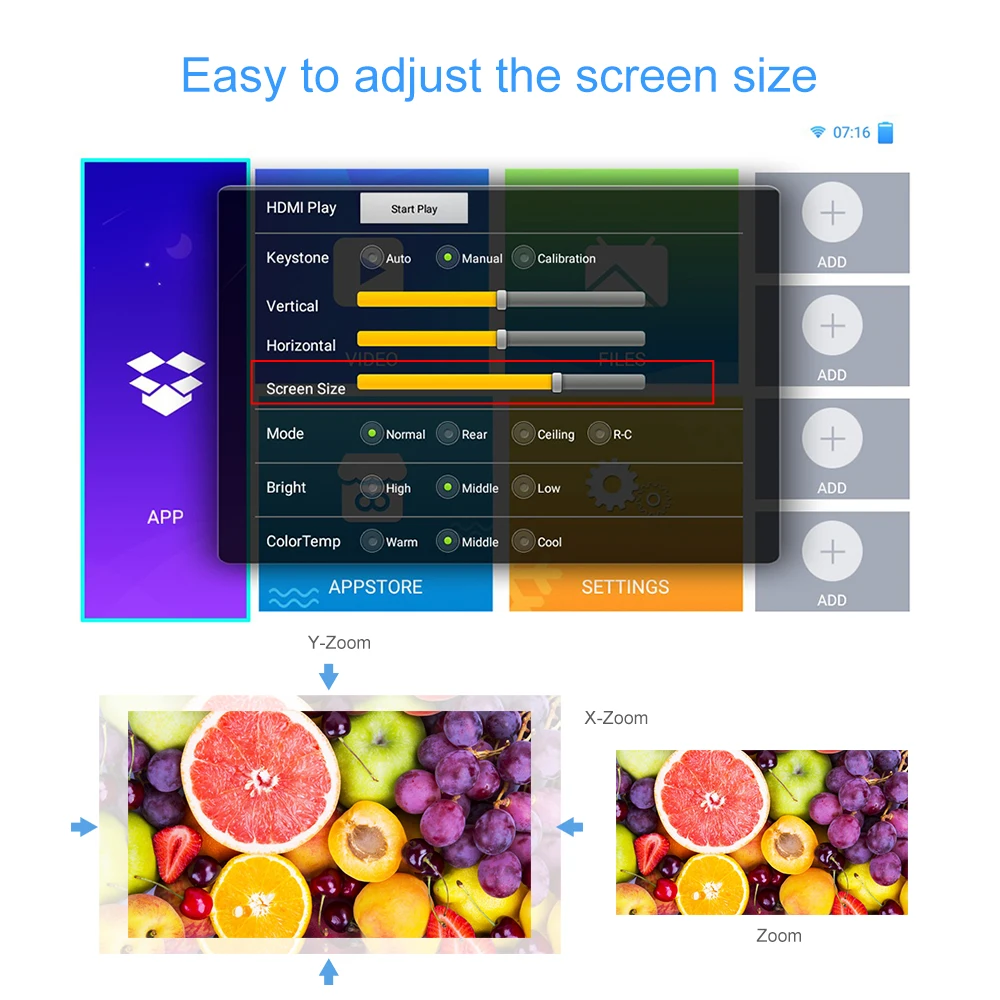 Everycom S10 DLP мини проектор Android 7 0 карман Портативный Поддержка 4K AC3 WI FI Bluetooth для дома