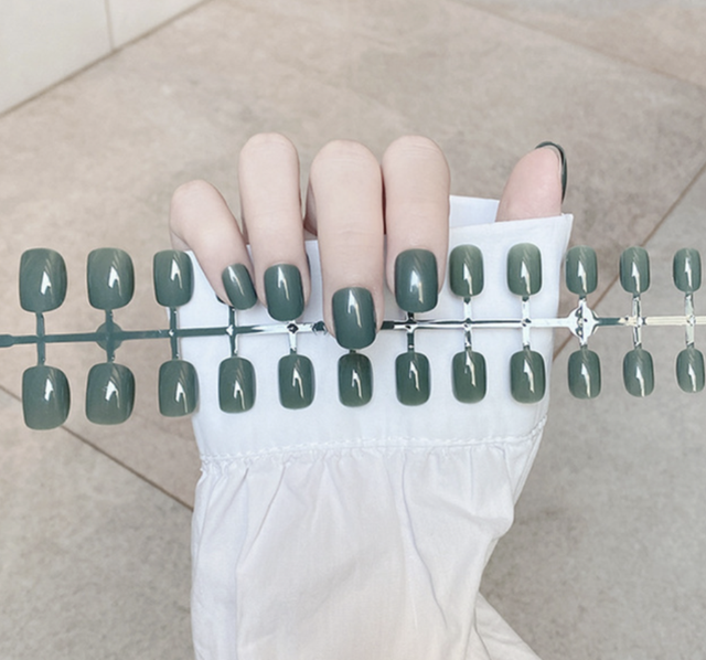 False Nails Press On Nails Top Forms for Nails Coffin Nail Tips Nails Fake Manicure Reusable False Nails Not With Glue