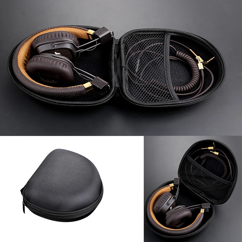 

Waterproof Portable Headphones Storage Pouch Protector Box for Marshall Major II 2 Series Headphone Bag Headset Hard Case Cover