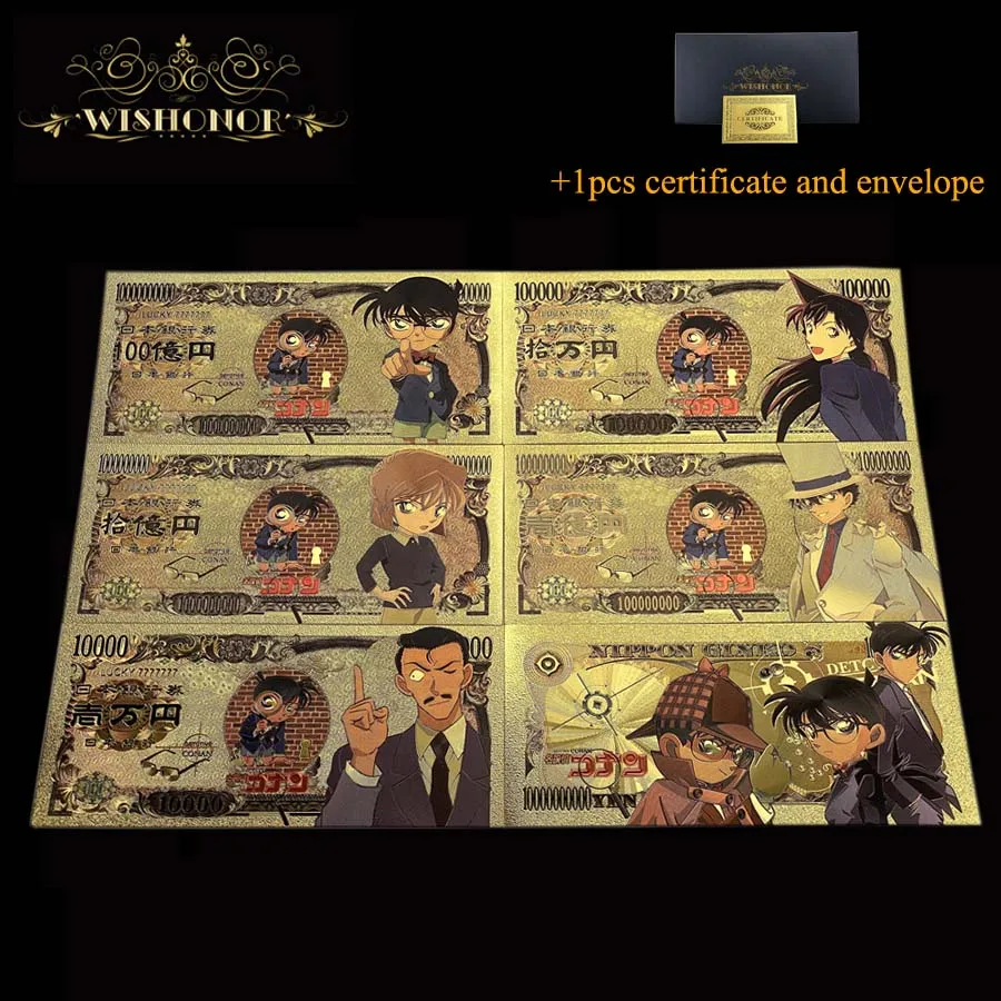 7 шт./компл. японское аниме One Piece Monkey D. Luffy Sanji Nico · нами и Робин банкнота для детства