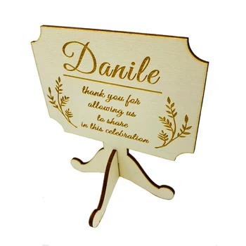 

10Pcs Personalized Seat Card Wood Different Name Place Cards Wedding Decoration Centerpieces Table Decor Engrave Restaurant