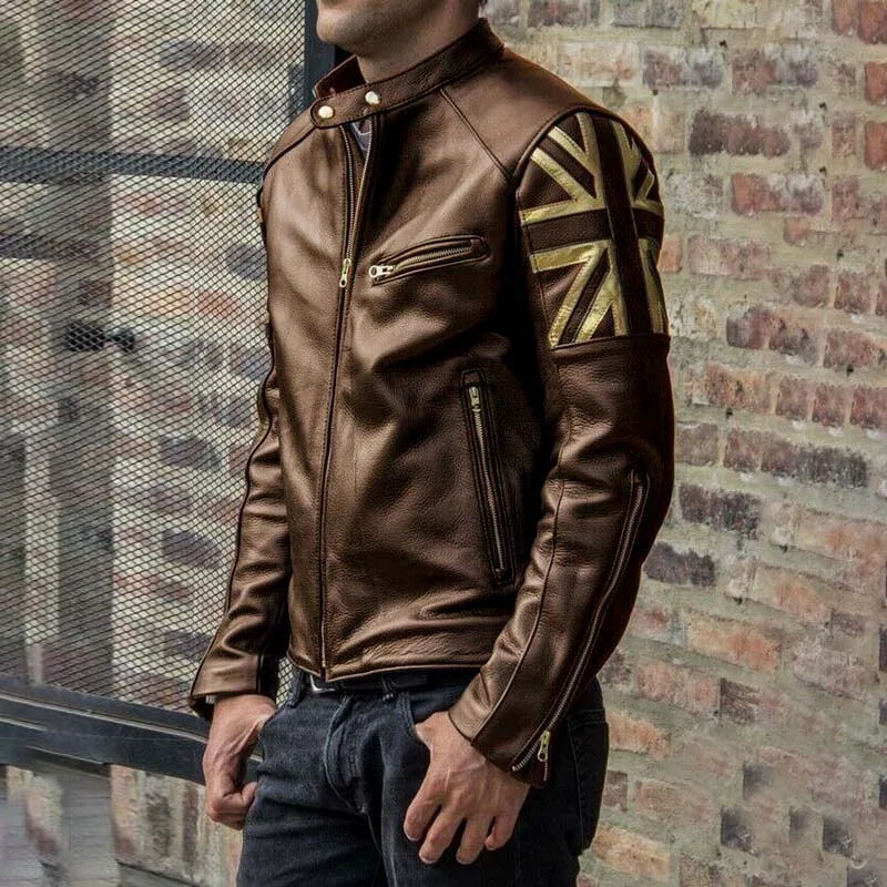 KIOVNO, мужские Модные кожаные куртки, Мотоциклетные Куртки из искусственной кожи, верхняя одежда для мужчин, размеры M-5XL, одноцветные