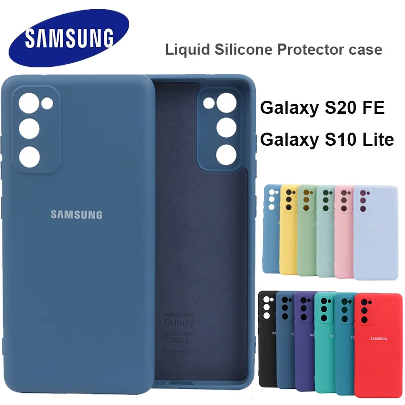 Чехол для Samsung Galaxy S10 Lite S20 FE высококачественный мягкий силиконовый чехол Fan Editio