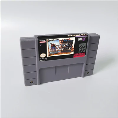 

Full Throttle - All American Racing - Action Game Card US Version English Language