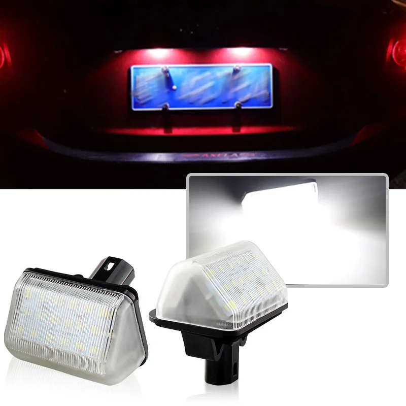 2 Pz Bianco Nessun Errore Led Luci Targa Per Mazda Cx-7 Mazda Velocità 6 Mazda 6 Berlina Gy Gj Gh Gg