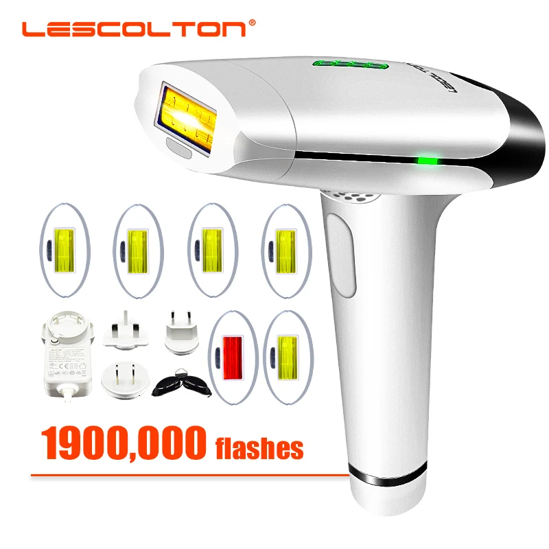 

Lescolton T009 2in1 Permanent Laser Epilator Photon Hair Removal And Skin Rejuvenation LCD Display Professional Bikini Trimmer