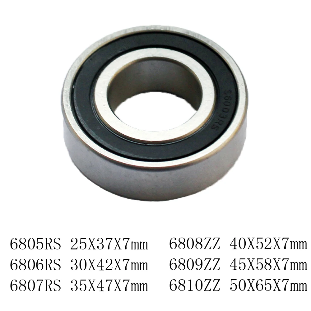 6805 6806 6807 6808 25x37x7 30x42x7 35x47x7 40x52x7 6809 45x58x7 6810 50x65x7 RS резиновый уплотнительный шарик