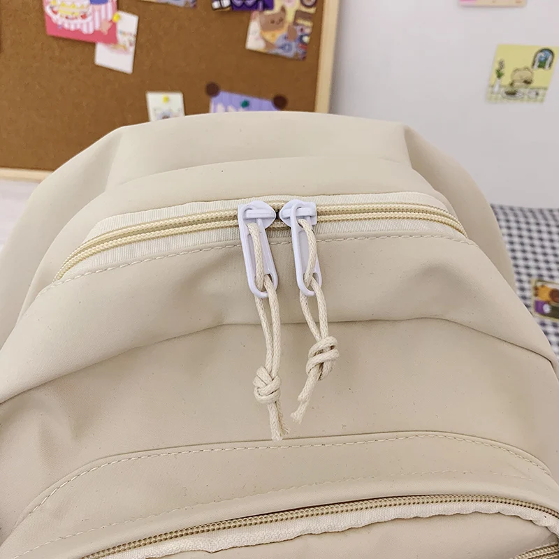 Kawaii Canvas Japanese Style College Backpack