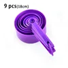 9pcs purple