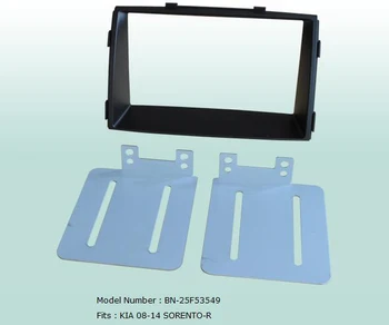 

Car Fascias Double Din Audio Panel Frame Dash Kit For Kia Sorento R 2008 2009 2010 2011 2012 2013 2014