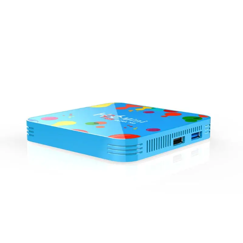 1Set 4GB 32/128GB H96 Mini for Android 9.0 Smart TV Box H6 Quad Core 6K Wifi HD Player Set Top Box