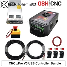 Opções de controlador cnc/diferença entre xpro v5, alta corrente grbl, fabricante escudo grbl (torque padrão), uc300, nvum, stb5100