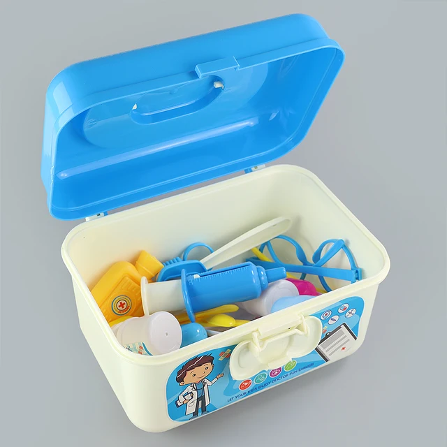 51pcs Doctor Toys for Children Set Kids Pretend Play Kit Games Educational toys Hospital Accessorie Medical Kit Nurse Tools Toys 4
