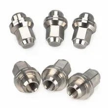 Модификация автомобиля гайка ступицы M12* 1,5 304 гайка ступицы из нержавеющей стали с втулкой 20