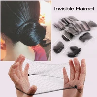 10Pcs 20Pcs 30cm 50cm 60cm 70cm Nylon Hairnet Hair Nets For Women Wigs Weave Invisible Dancing Hairnet for Bun Hair Styling Tool 1