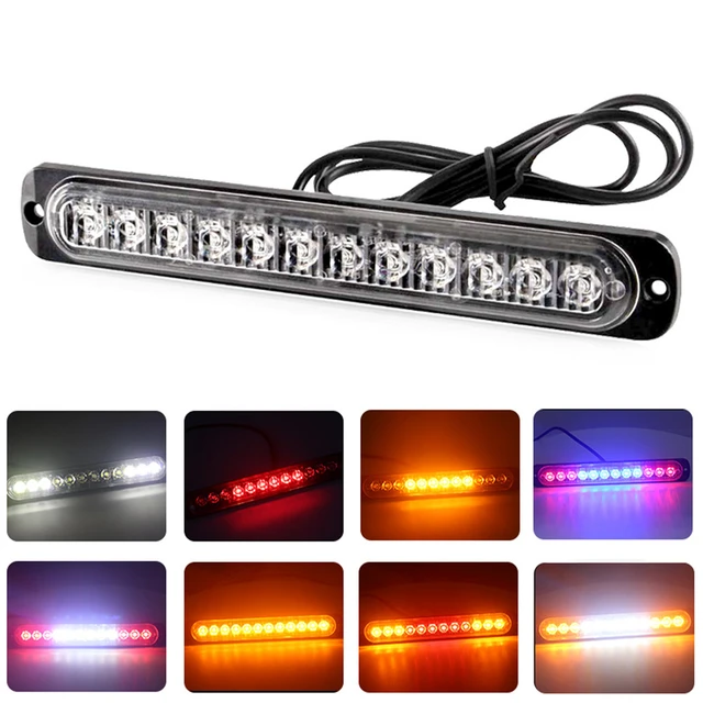 Paire de feux de recul Led, 3W, feux de jour DRL, lumière de recul, Stop,  signalisation rouge - AliExpress