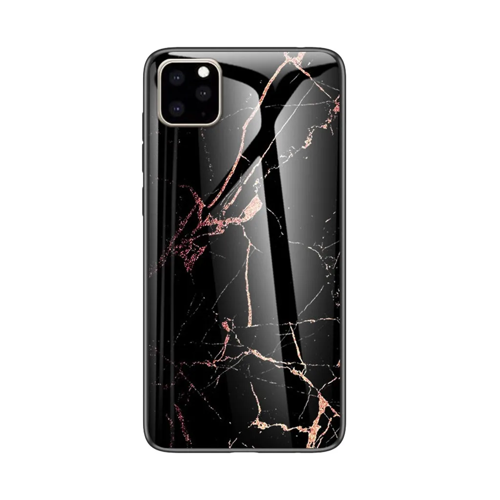 20# ТПУ мягкий резиновый чехол для IPhone 11Pro глянцевый Marbl-e чехол для IPhone 11Pro ультра тонкий задний бампер для телефона