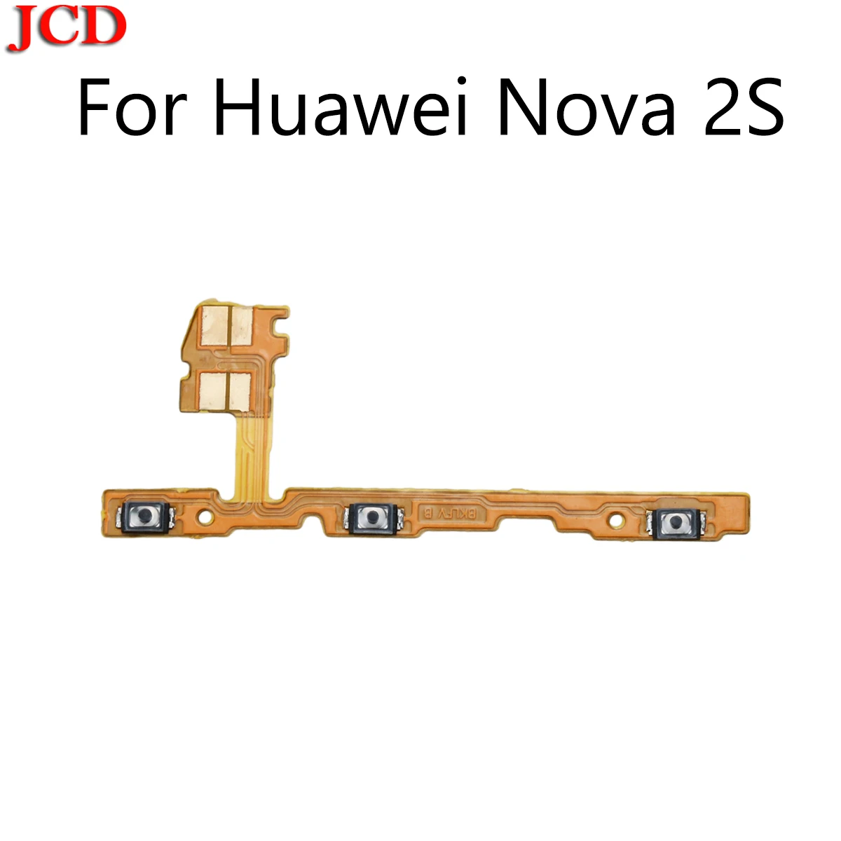 

JCD power Volume flex For Huawei Nova 2S Switch Power ON OFF Key Mute Silent Volume Button Ribbon Flex Cable For HuaWei Nova 2S