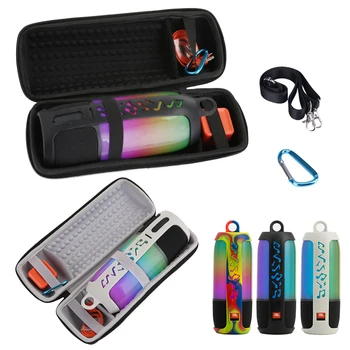 

2 in 1 Hard EVA Carry Zipper Storage Box Bag + Soft Silicone Case Cover For JBL Pulse 3 Bluetooth Speaker For JBL Pulse3 Case