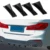4ШТ Новая Мода Прибытие Универсальный Автомобиль Задний Бампер Диффузор Автомобиля Задний Бампер Спойлер Сплиттер Автомобиль-Стайлинг Автомобильные Аксессуары