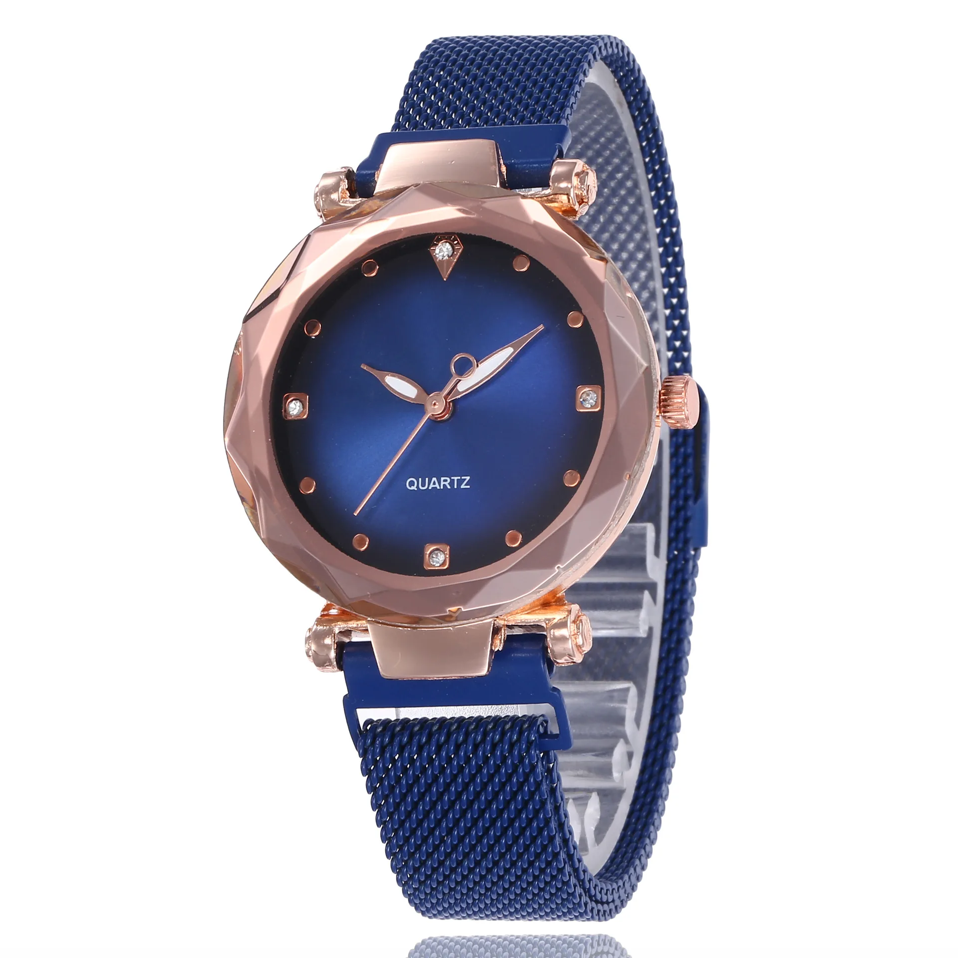 

2019 New Style Magnet Watch Women's Korean-style Simple Fashion Creative Network Red Lazy Quartz Watch