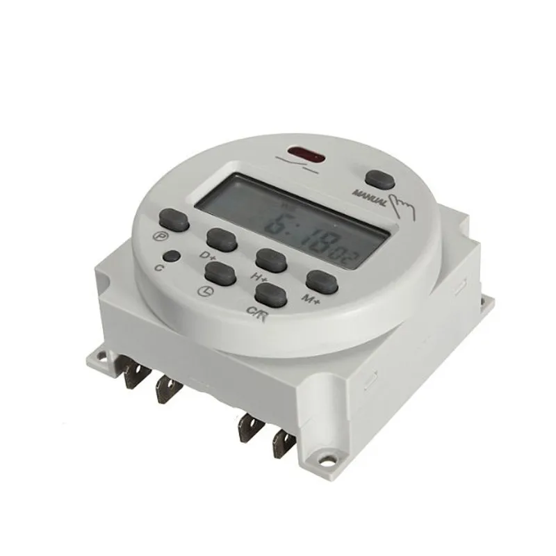 AC 220V 16A время цифровой ЖК-контроль мощности программируемое переключающее реле таймера цифровой таймер