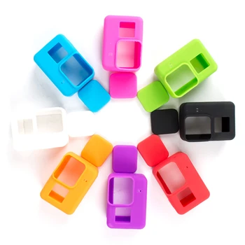 

For Go Pro HERO 5 6 4 Silicon Camera Case Protective Dirtproof Skin Rubber Cover Camera Accessories