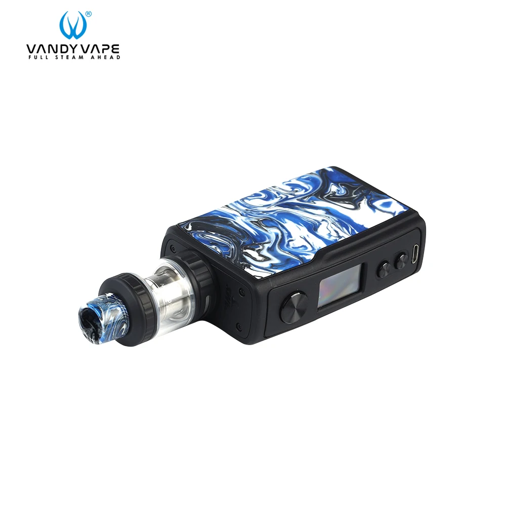 Оригинальная коробка Vandy Vape, набор с зарядкой от двух аккумуляторов 18650, 188 Вт, мод 3 мл, водостойкий стартовый набор vwell, Vs Drag 2