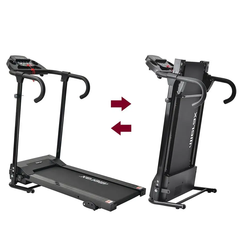  German Stock Merax Home Folding Electric Treadmill 500W Motorized Fitness Equipment LCD Display Mag