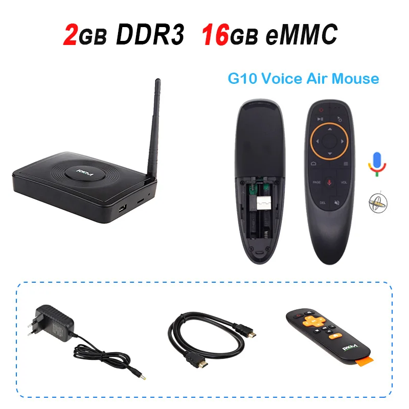 2GB 16GB G10 RKM MK22 Smart tv Box Amlogic S912 Android 6,0 tv Box 2GB 16GB Duan Band WiFi 1000M LAN 4K медиаплеер Bluetooth 4,0 - Цвет: 2GB 16GB G10