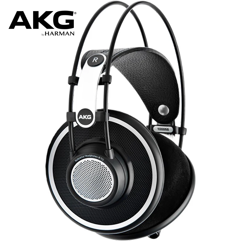 Оригинальные профессиональные студийные наушники AKG K702 для записи проводные Hi-Fi