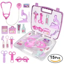 Детский набор доктора игрушки набор лекарств Детская Экипировка чехол для медсестры игрушечный набор для ролевых игр для детей наборы для развития