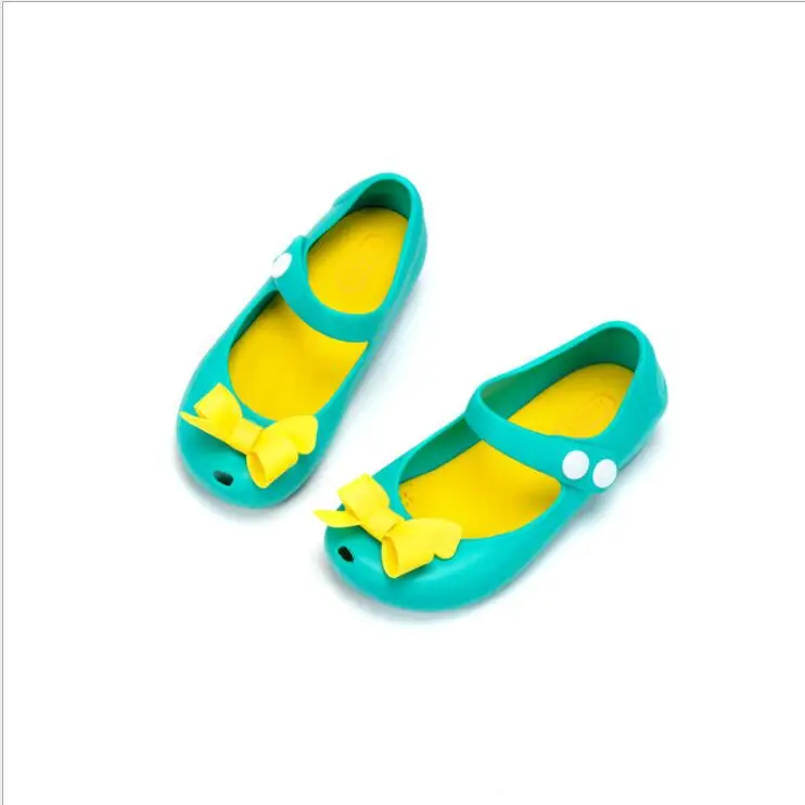Детские Мини сандалии модные новые палочки с девочками прозрачная обувь Детские ПВХ сандалии детская пляжная обувь Нескользящая обувь для малышей