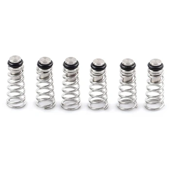 

GTBL 6 Piece Type Poppet Valve Draft Beer Parts Fits Ball & Pin Lock Kegs (Spring: 0.86 Inch)