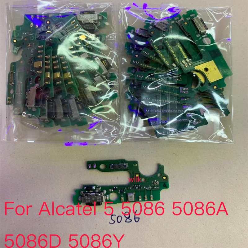 1 шт. Новый USB-разъем для зарядки штекер док-станции гибкий кабель ALCATEL 5 5086 5086Y 5086D