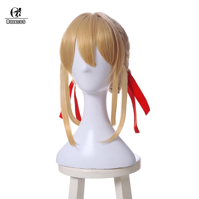 Xingwang Queen Anime Cosplay Wigs Short Layered Blonde Yellow Christmas Party Wigs with free cap 