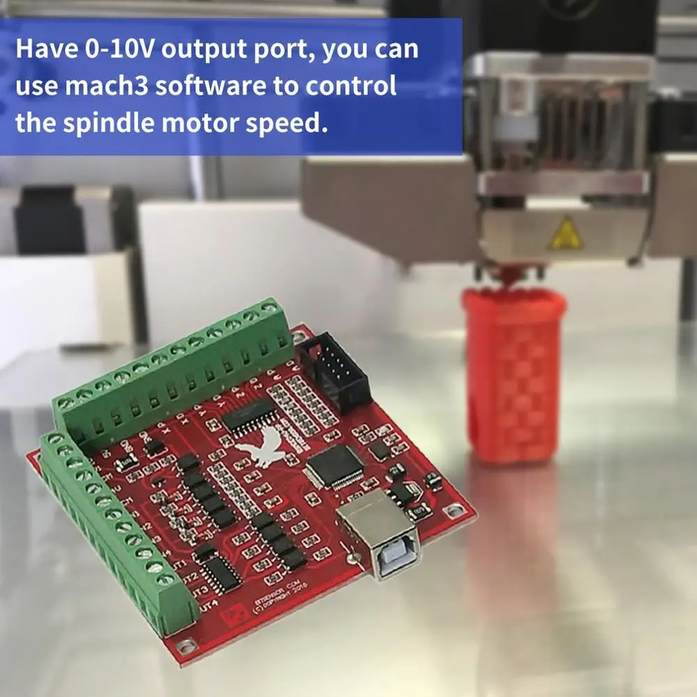 MACH3 шаговый контроллер движения карта с USB ЧПУ контроллер карты и USB кабель и CD набор инструментов