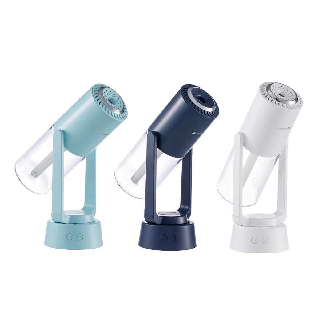 Portable Mini Air Humidifier 230ml USB Personal Negative Ion Purification Aroma Purifier Diffuser Mist Maker with LED Lights