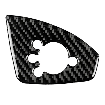 

for TT 2008-2014 Car Interior Accessories Carbon Fiber Stickers Passenger Car Door Button Stickers B Left Drive