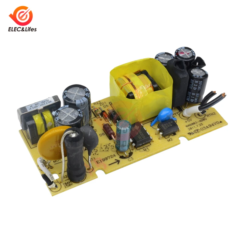 AC DC 100V 240V to 5V 2A/2.5A 12V 1A переключатель модуля питания перенапряжения короткого